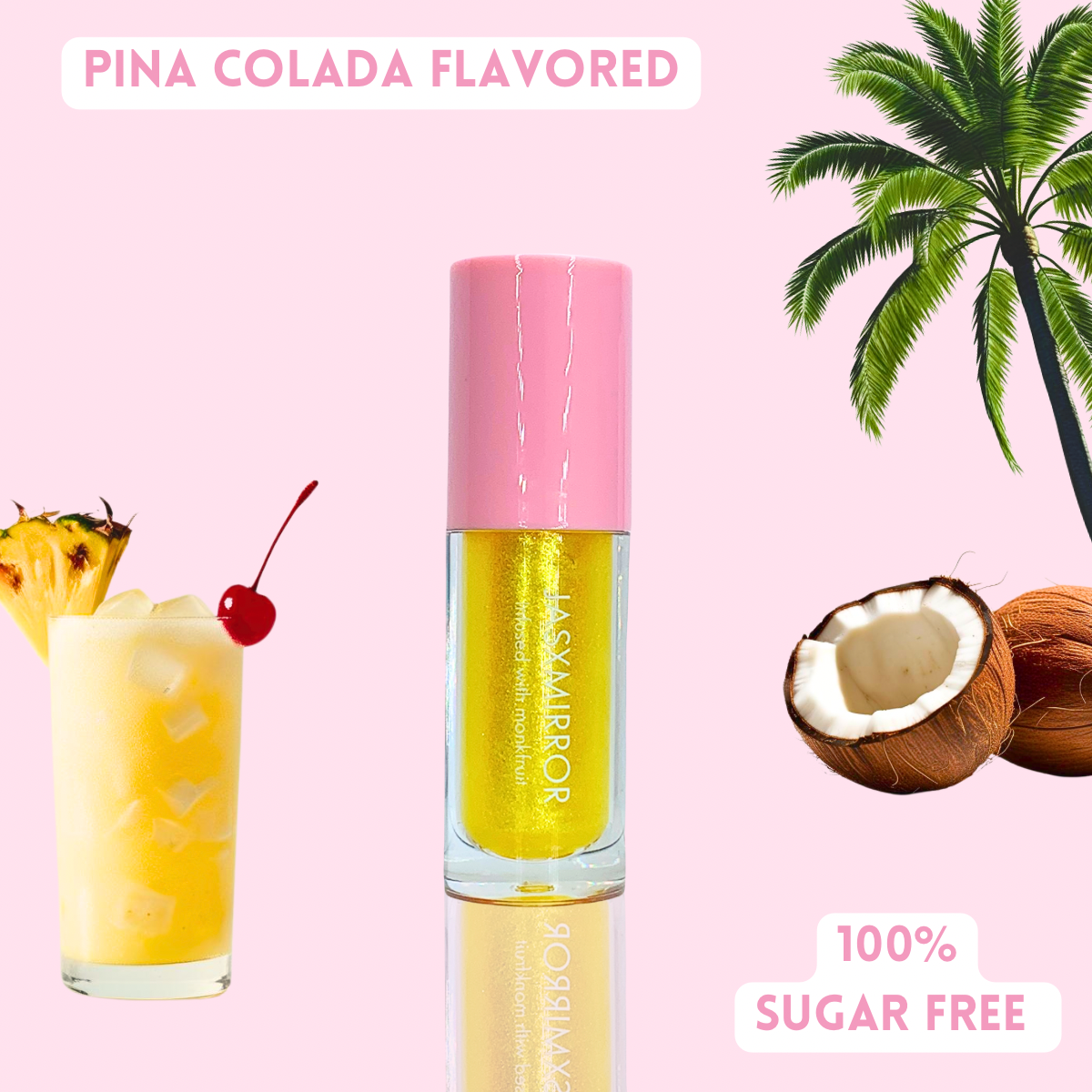 Custom Name Pina Colada Gloss